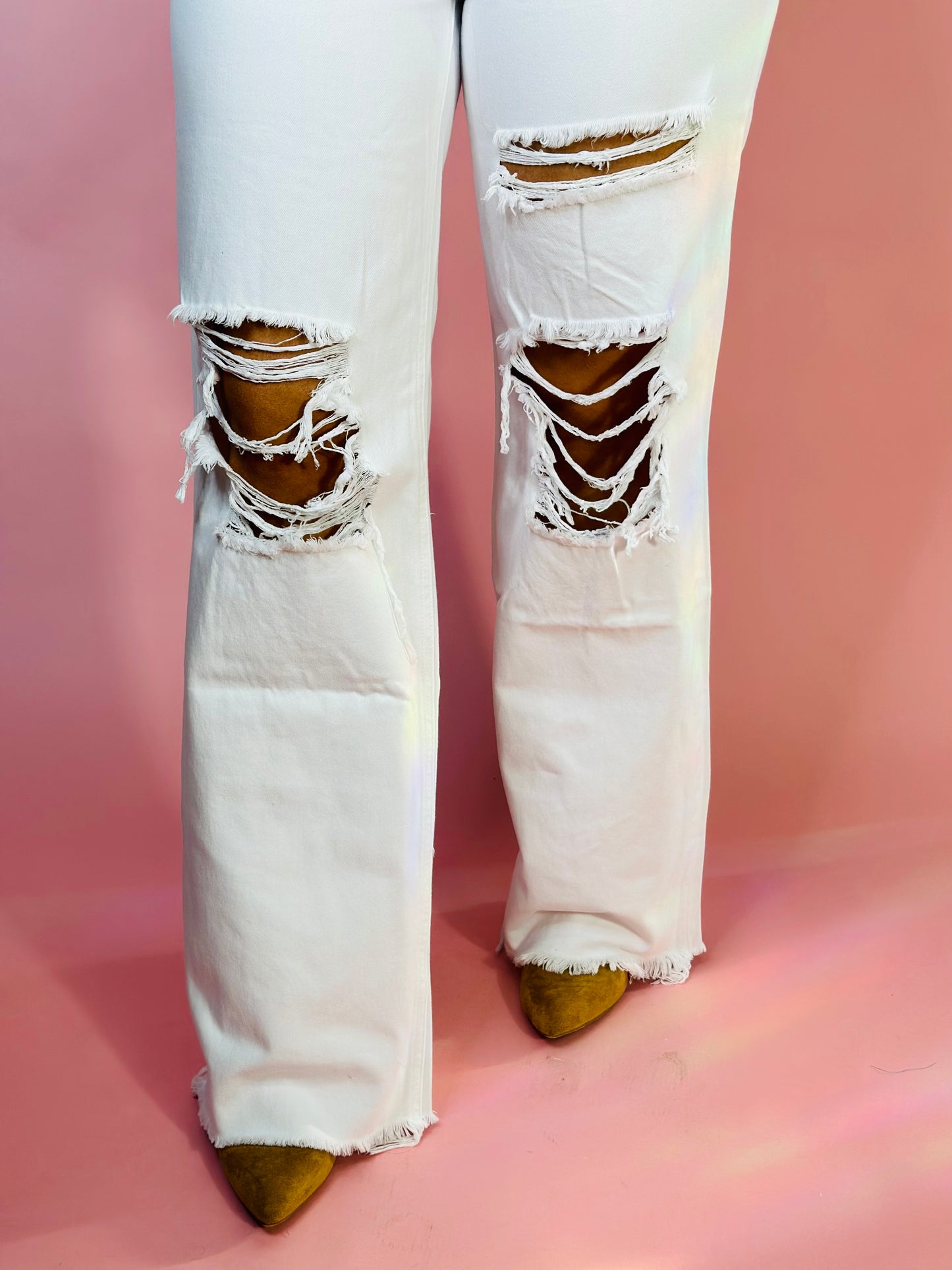 The Wilson White Jeans