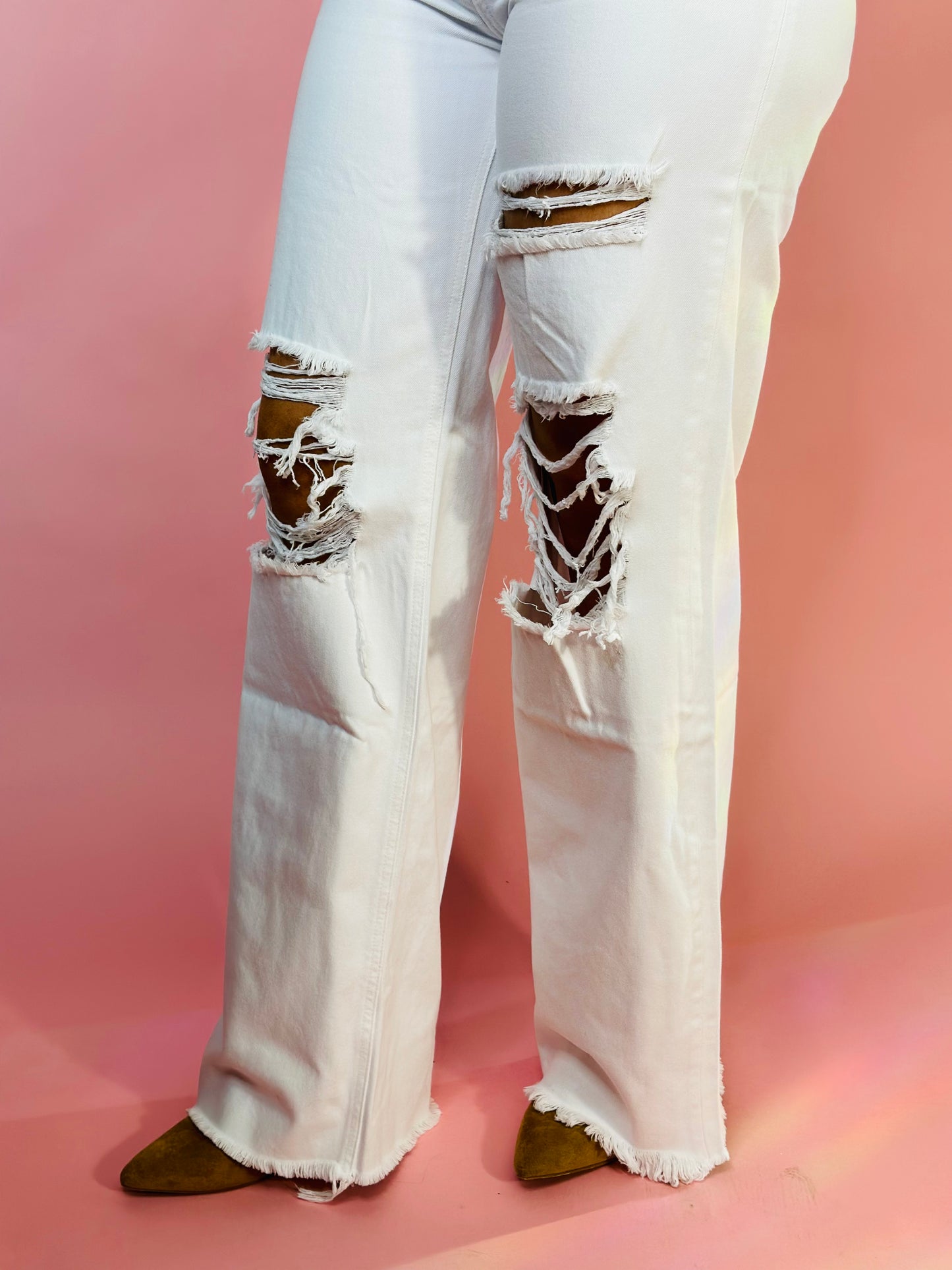 The Wilson White Jeans